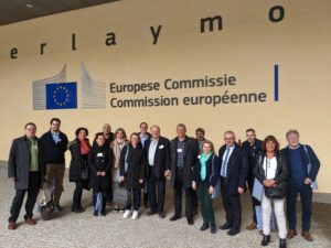 <strong>Visite des élus de GAL à Bruxelles sur le thème de la ruralité</strong>
