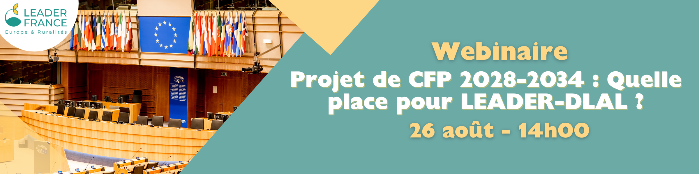 Webinaire – Projet de CFP 2028-2034 : Quelle place pour le LEADER-DLAL ?